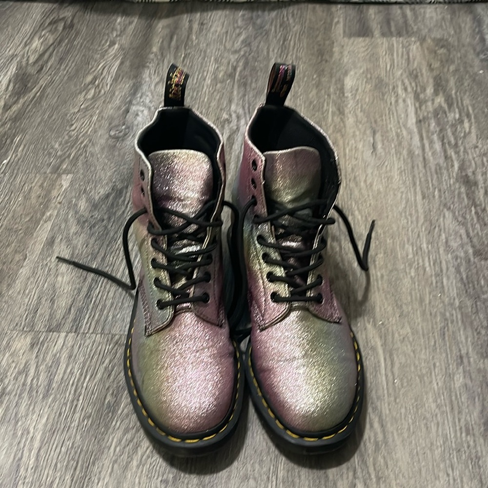 Dr. Martens sparkly boots